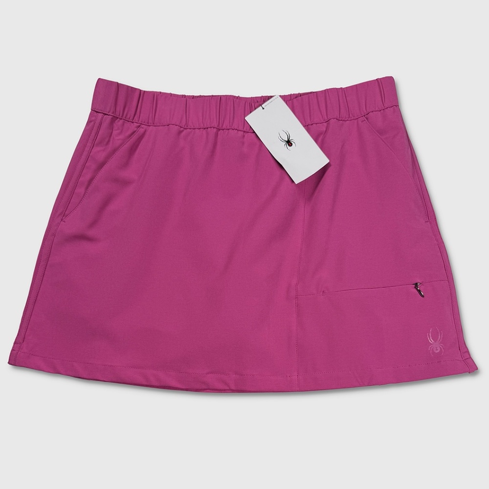 Spyder Nomad Stretch Skort‎ / Skirt - NWT Womens Size Large Orchid - #48950-G9